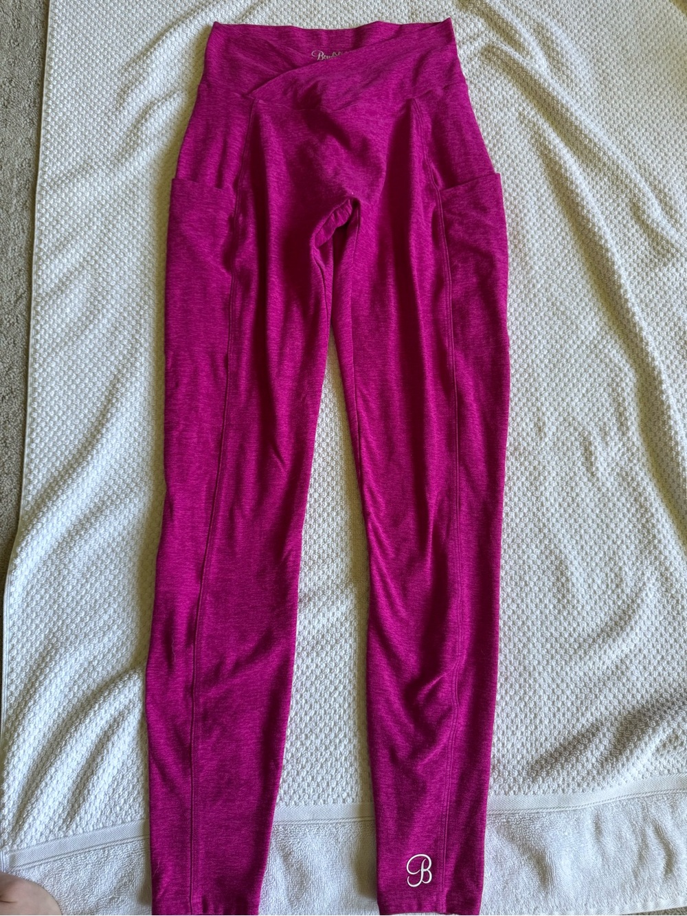 Bombshell sportswear pink contour leggings